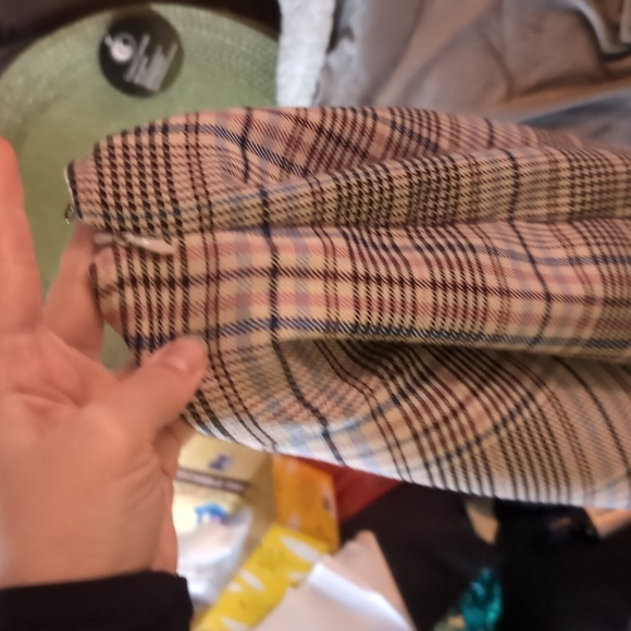 Dynamite beige gingham/houndstooth/plaid skirt - Picture 4 of 4